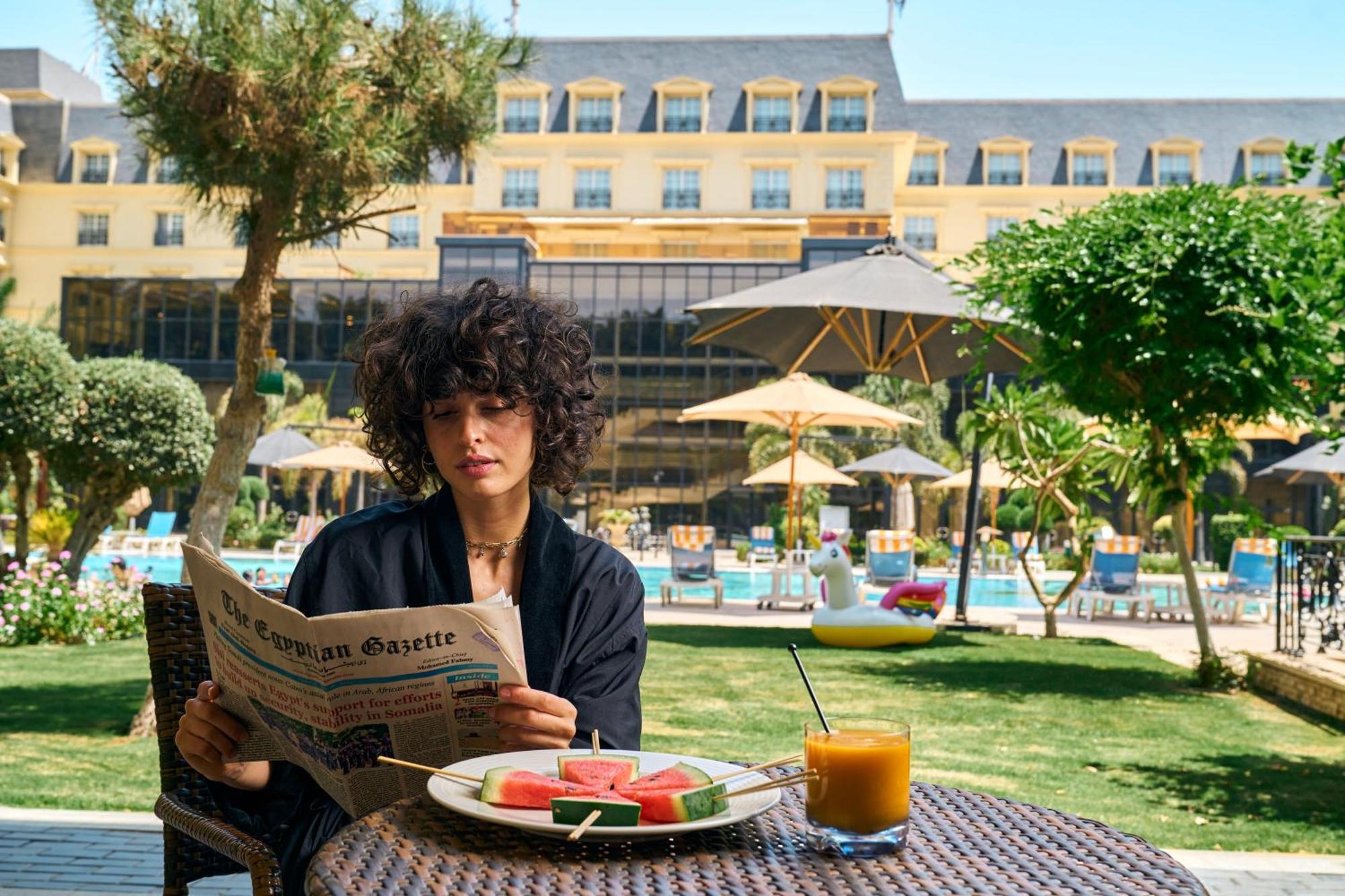 Renaissance Cairo Mirage City Hotel מראה חיצוני תמונה The hotel's garden